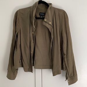 Club Monaco green bomber size XS